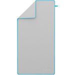 Nils Camp Ručník z mikrovlákna NCR12 šedá sv modrá 180 x 100 cm – Zbozi.Blesk.cz