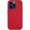 Pouzdro a kryt na mobilní telefon Apple Pouzdro COVEREON LEATHER kožené s podporou MagSafe - iPhone 14 - Chilli Red