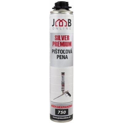 JMB Silver premium montážní PUR pěna nízkoexpanzní pistolová 750 ml – Zboží Mobilmania