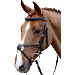 HKM Uzdečka Mexican Style kožená černá – Zboží Dáma