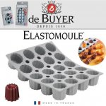 De Buyer Profi silikon forma na 20 mini báboviček canelé 3,5cm Elastomoule – Zboží Dáma