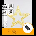 Aigostar B.V. - LED Venkovní ván dekorace 540xLED/6W/230V IP44 teplá bílá 45cm hvězda | B10303ADOA – Hledejceny.cz