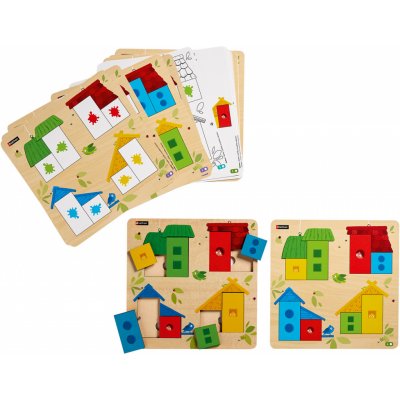 Nathan Set logických aktivit Ptačí budky pro 2 děti – Zbozi.Blesk.cz