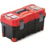 PROSPERPLAST TITAN PLUS Plastový kufr na nářadí červený 554 x 286 x 276 mm NTP22A – Zboží Mobilmania