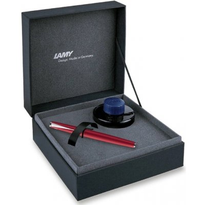 Lamy studio royal red matt plnicí pero dárková sada s inkoustem 1506/0678610 – Zboží Živě