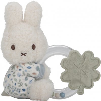 Little Dutch Chrastítko s korálky králíček Miffy Lucky Leaves – Zbozi.Blesk.cz