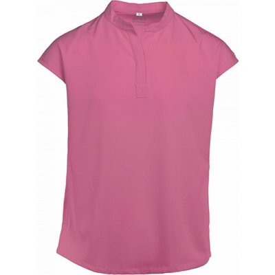 Exner elegantní dámská halenka se stojáčkem sytá růžová – Sleviste.cz