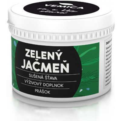 Vemica Zelený ječmen sušená šťáva 100 g prášek – Hledejceny.cz