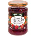 Mackay's Džem jahody maliny a černý rybíz 340 g – Zboží Dáma