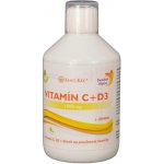 Swedish Nutra vitamin C + vitamin D3 + zinek na posílení imunity 500 ml – Hledejceny.cz