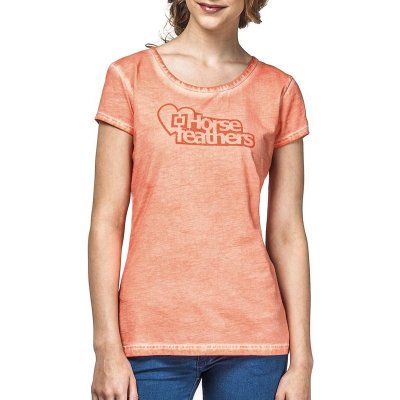 Horsefeathers Love Logo washed peach – Hledejceny.cz