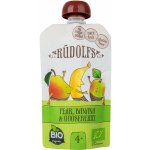 Rudolfs BIO kapsička hruška banán angrešt 110 g – Zboží Dáma