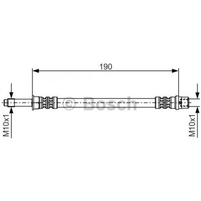 BOSCH Brzdová hadice 1 987 476 310