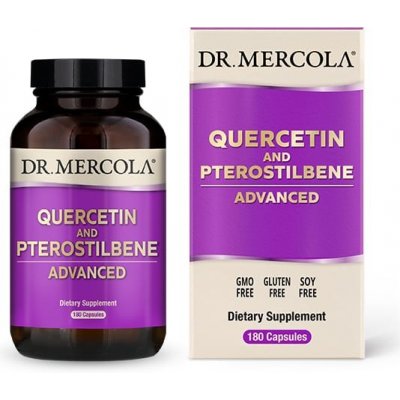 Dr. Mercola Quercetin Pterostilben Advanced 180 kapslí