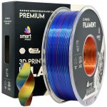 Smart Print Silk PLA Tri color blue purple black 1,75mm 1kg – Zboží Živě