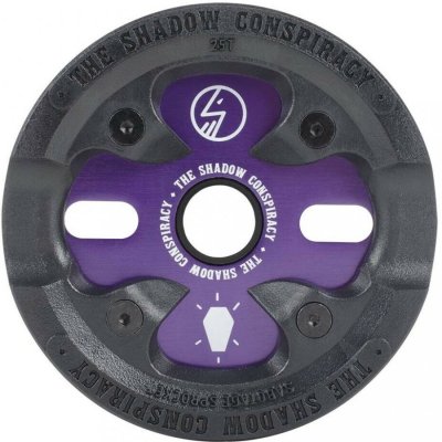 BMX převodník Shadow SABOTAGE fialová 25T – Zboží Dáma