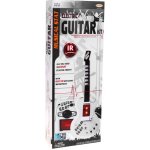 Ramiz elektrická kytara s mikrofonem a pecí ZMU.HK 9010D bílá – Zboží Mobilmania