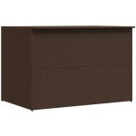 Petrashop 150 x 100 x 100 cm polyratan hnědý – Hledejceny.cz