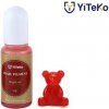 Pigment do pryskyřice YiTeKo Perleťový pigment do pryskyřice 02 zářivě červená 10 ml