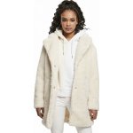 Urban Classics Ladies Oversized Sherpa Coat krémová – Zboží Mobilmania