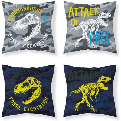 Detexpol Svítící Dinosaurus T-rex 40 x 40 cm – Zboží Mobilmania