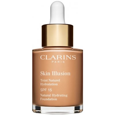 Clarins Hydratační make-up Skin Illusion SPF15 Natural Hydrating Foundation 108.5 Cashew 30 ml – Zbozi.Blesk.cz