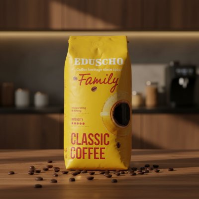 Eduscho Káva Family Classic zrnková 1 kg – Hledejceny.cz