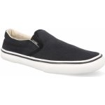 Barefoot dámské plátěné slip-on Bohempia Velik Black-white černé – Sleviste.cz