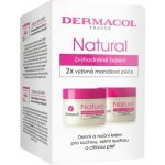 Dermacol Natural mandlový denní 50 ml + noční krém 50 ml – Zboží Dáma