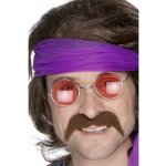 Knír 70. léta hnědý – Zboží Dáma