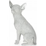 EUROFIRANY DEKORAČNÍ FIGURKA ELDO 16X11X26 CM STŘÍBRNÁ – Hledejceny.cz