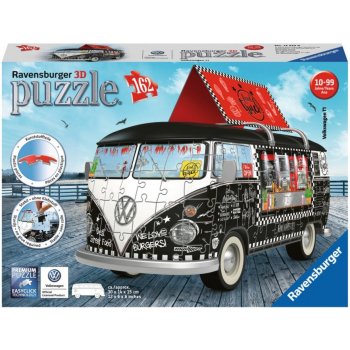 Ravensburger 3D puzzle VW Autobus pojízdné občerstvení 162 ks