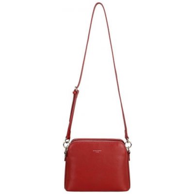 David Jones malá kabelka crossbody 6407-1 červená – Zboží Mobilmania