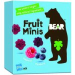 BEAR Minis ovocné malina a borůvka 5x 20 g – Sleviste.cz