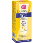 Dermacol Eye Gold Gel oční gel proti otokům únavě a kruhům pod očima 15 ml – Sleviste.cz