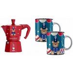 Bialetti Joyful Christmas Moka express 6 + 2 hrnky – Sleviste.cz