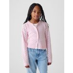 GAP 881467-01 dětský kardigan růžová – Zboží Dáma