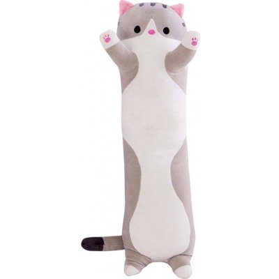 Respelen Kitties roztomilý polštář Barva Šedá 90cm