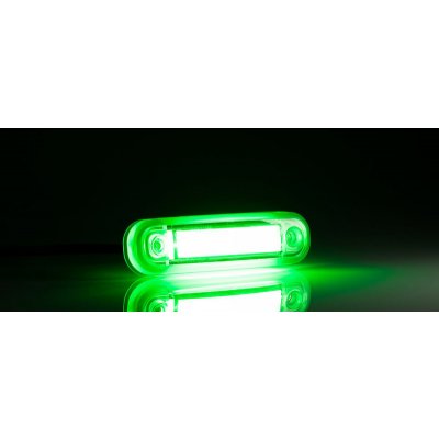 světlo poziční FT-045 LED 12+24V zelené | Zboží Auto