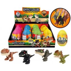 Teddies Dinosaurus prstový ve vajíčku