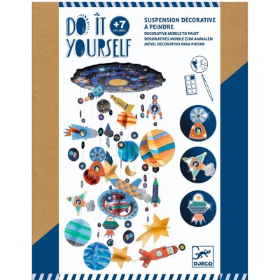 Djeco Do it yourself Color-in paint Solar system – Hledejceny.cz