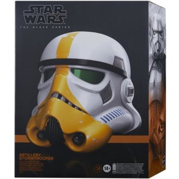 Hasbro Star Wars The Mandalorian Black Series Electronic helma Artillery  Stormtrooper od 4 499 Kč - Heureka.cz