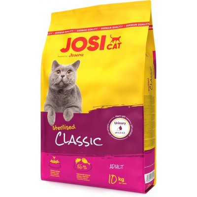 JosiCat Sterilised Classic 10 kg – Zbozi.Blesk.cz