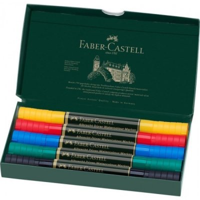 Faber Castell Albrecht Dürer akvarelové popisovače sada 5 ks