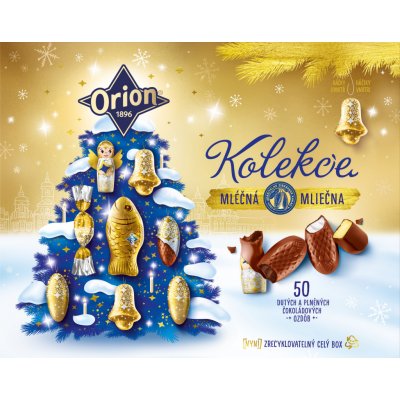 Orion Vánoční kolekce velká rodinná mléčná 704 g – Hledejceny.cz