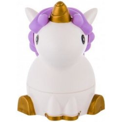 2K My Sweet Unicorn balzám na rty v dekorativní doplnitelné nádobě pro děti Marshmallow 3 g