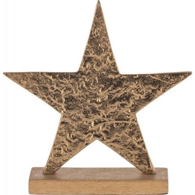 Eglo 427115 Vánoční dekorace BALIGUIAN 21x20,5 cm hvězda/zlatá EG427115 – Hledejceny.cz