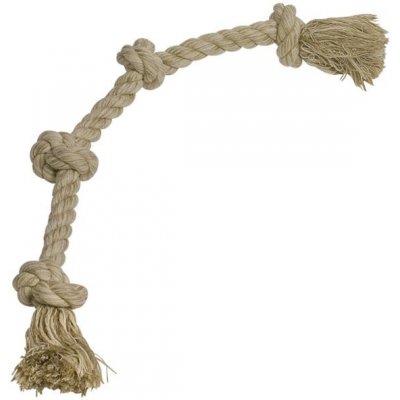 Nobby lano hnědé 4 x uzel 260 g 60 cm – Zboží Mobilmania