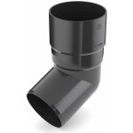 Bryza PVC koleno 67,5° 110 mm RAL 7021 grafit – Zboží Mobilmania