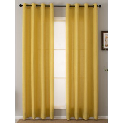 MKLuzkoviny.cz Závěsy Zara hořčicová – 140 × 280 cm (2 ks) – Hledejceny.cz